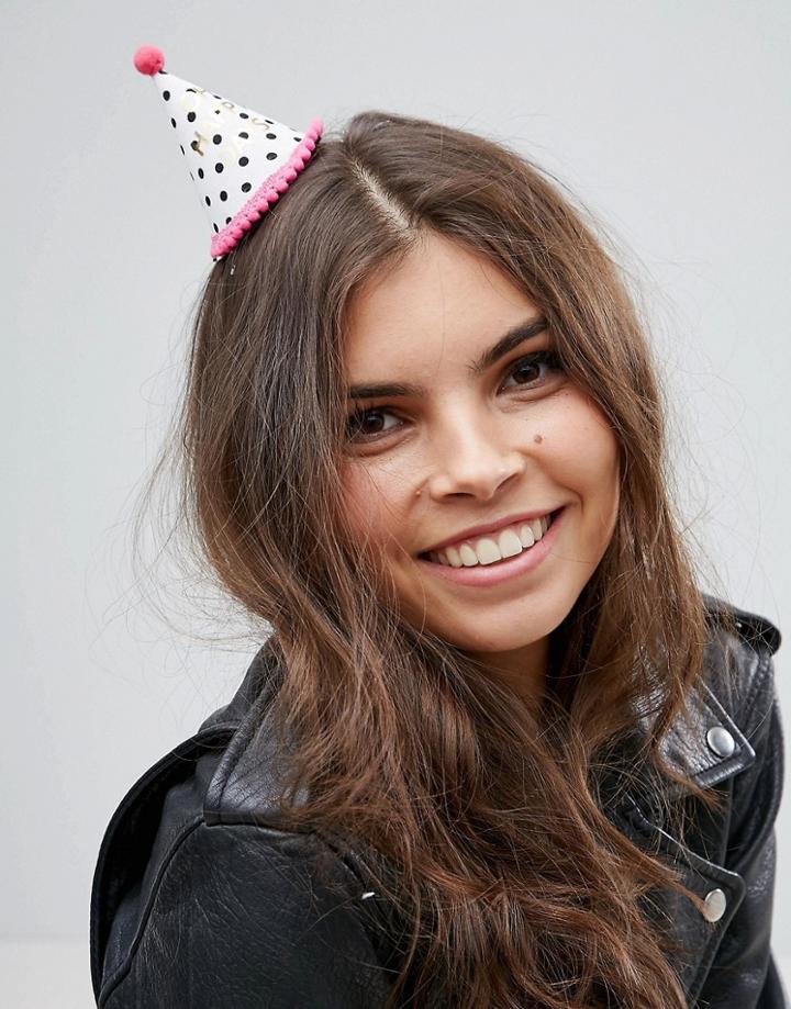 Asos Oh Happy Day Hair Clip - Multi