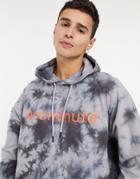 Arcminute Tie-dye Hoodie In Black