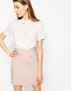 Asos A-line Color Block Dress