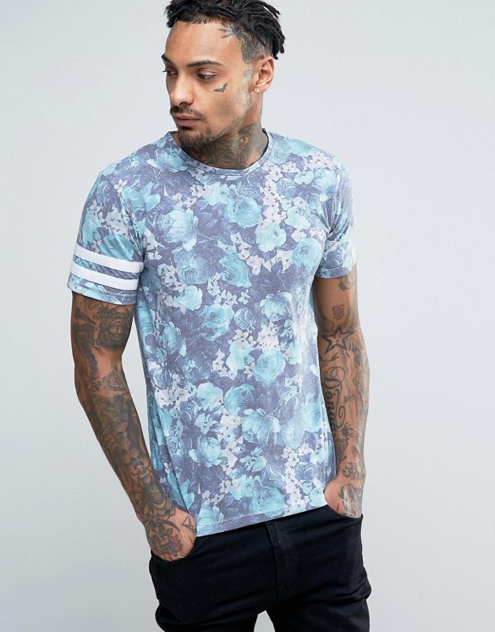 Another Influence Printed T-shirt - Green