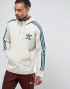 Adidas Originals Ac Terry Hoodie In Beige Bk7193 - Beige