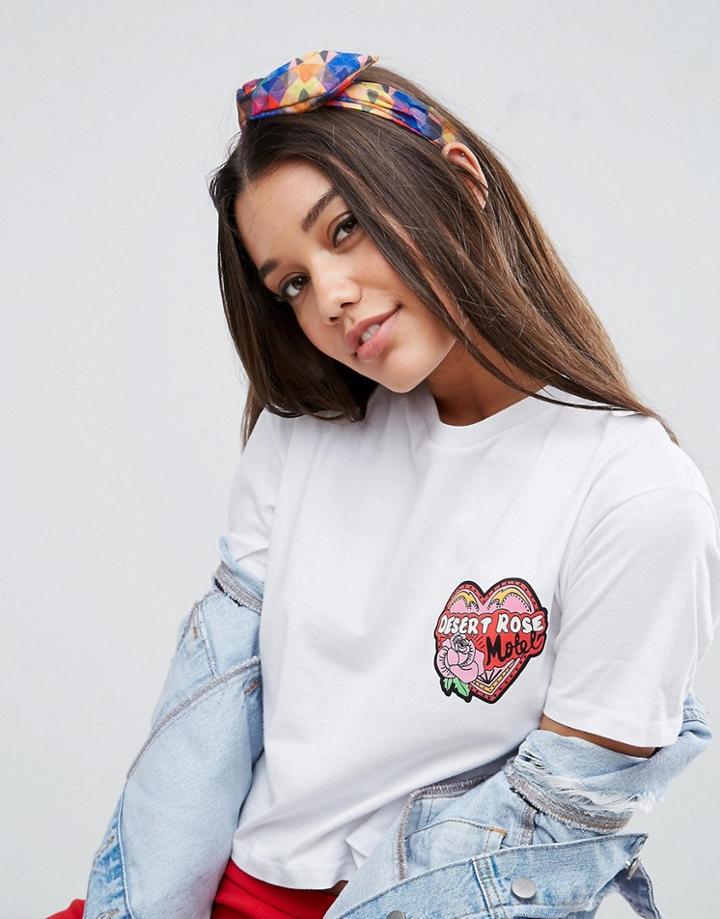 Asos Summer Geo Twist Tie Headband - Multi