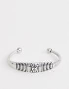Classics 77 Engraved Silver Cuff - Silver
