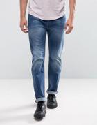 Diesel Buster Straight Fit Jeans 084gr - Blue