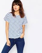 Weekday Washed Out Stripe T-shirt