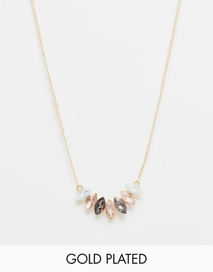 Johnny Loves Rosie India Blush Necklace - Gold