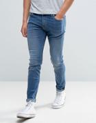 Lee Malone Super Skinny Jeans Common Blue - Blue