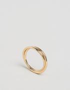 Selected Femme Rainy Ring - Gold