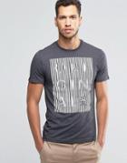 Original Penguin Striped T-shirt - Gray