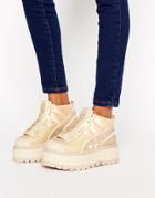 Puma X Fenty Strap Sneaker Boot - Beige