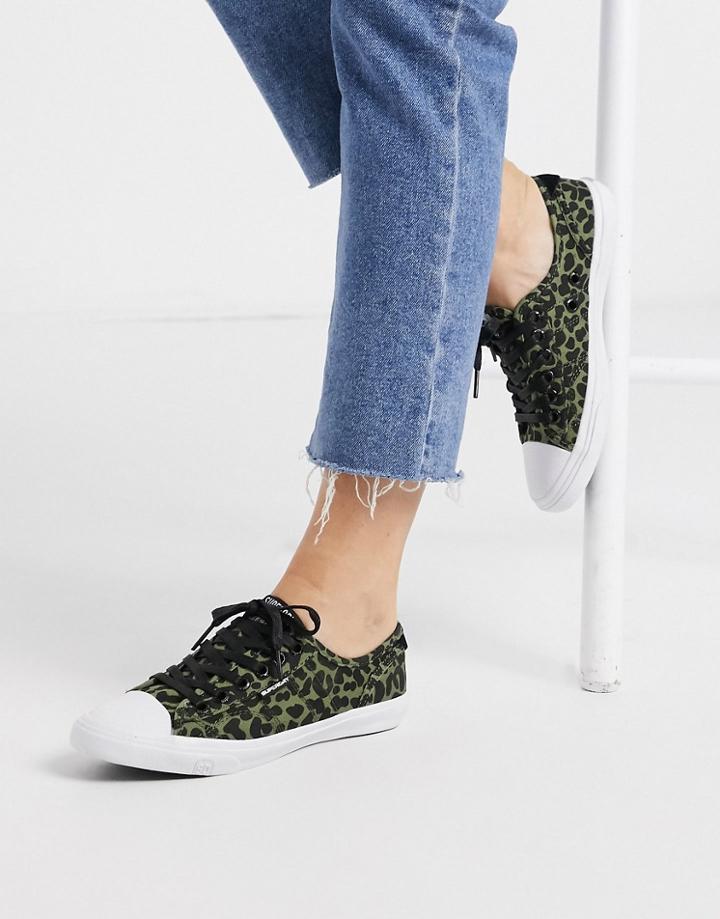 Superdry Lo Pro Sneaker In Leopard Print-multi
