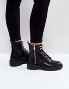Raid Jenny Lace Up Boots - Black
