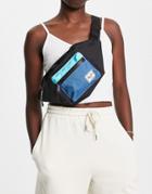 Herschel Supply Co Seventeen Crossbody Fanny Pack In Black And Blue Color Block