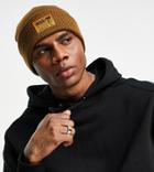 Deus Ex Machina Too Busy Beanie In Brown - Exclusive To Asos