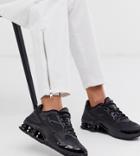 Nike Triple Black Shox Enigma Sneakers