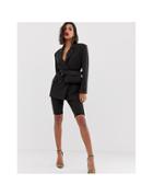 Asos Design Dad Suit Blazer In Chocolate Brown With Fanny Pack - Brown