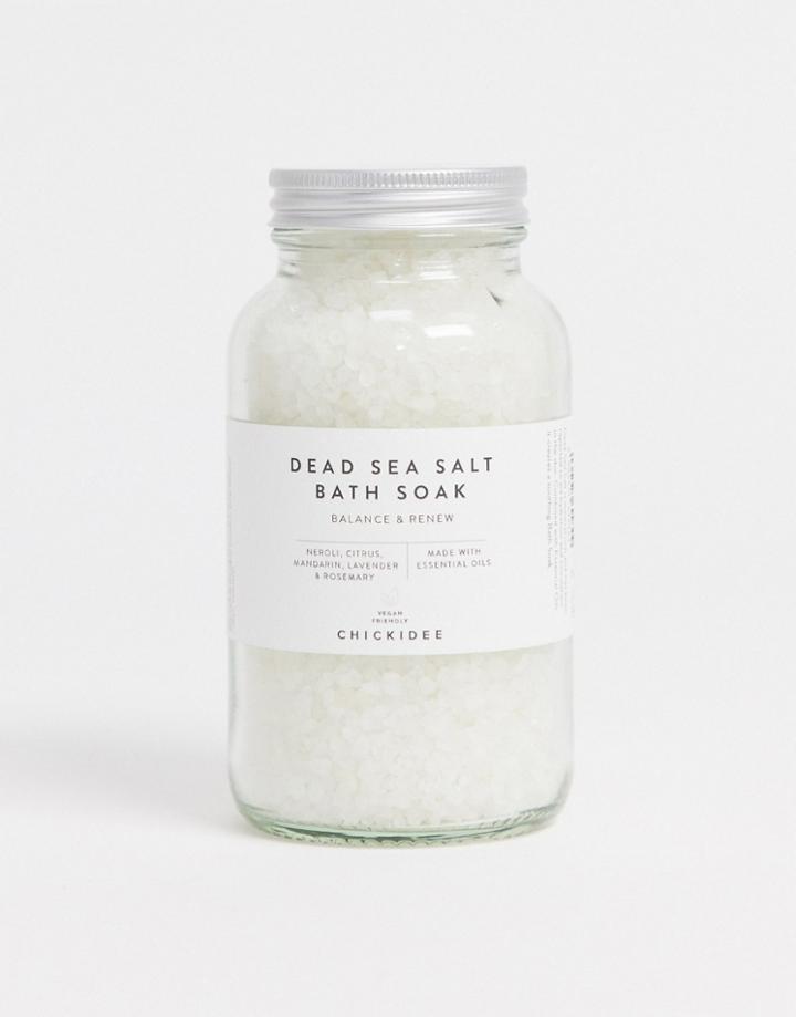 Chickidee Dead Sea Salt Bath Soak Neroli Citrus Mandarin Lavender Rosemary 300g/ 10.6 Oz-no Color