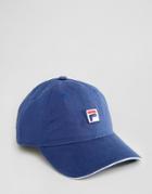 Fila Cap Box Logo - Navy