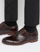 Dune Promise Leather Brogues - Brown