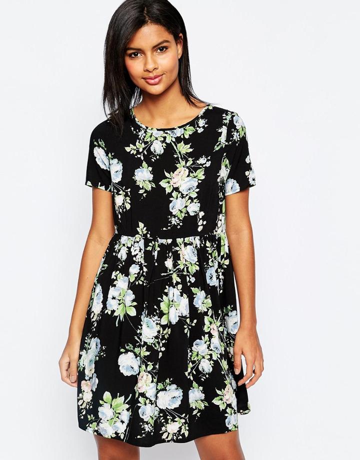 Vero Moda Paisley Print 3/4 Sleeve Dress - Multi