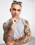 Topman Smart Tank Top In Gray