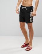 O'neill Swim Shorts Vertical Logo - Black