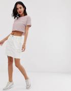Hollister Utility Pocket Skirt - White