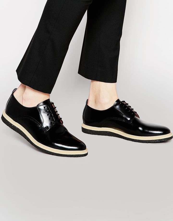 Kurt Geiger Miles Derby Shoes - Black