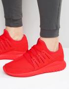 Adidas Originals Tubular Radial Sneakers In Red S80116 - Red
