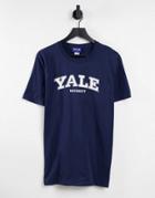 Yale Oversized T-shirt In Navy-blues