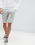 Jack & Jones Originals Jersey Shorts With Branding - Gray