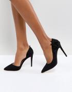 Call It Spring Floral Cutout Pumps - Black