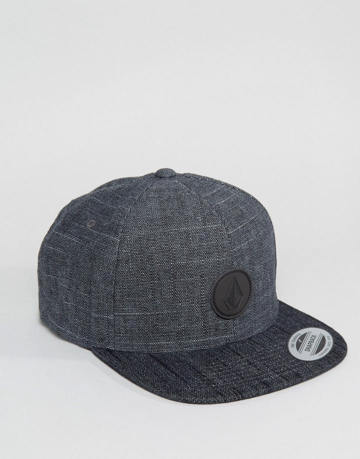 Volcom Quarter Fabric Cap - Black