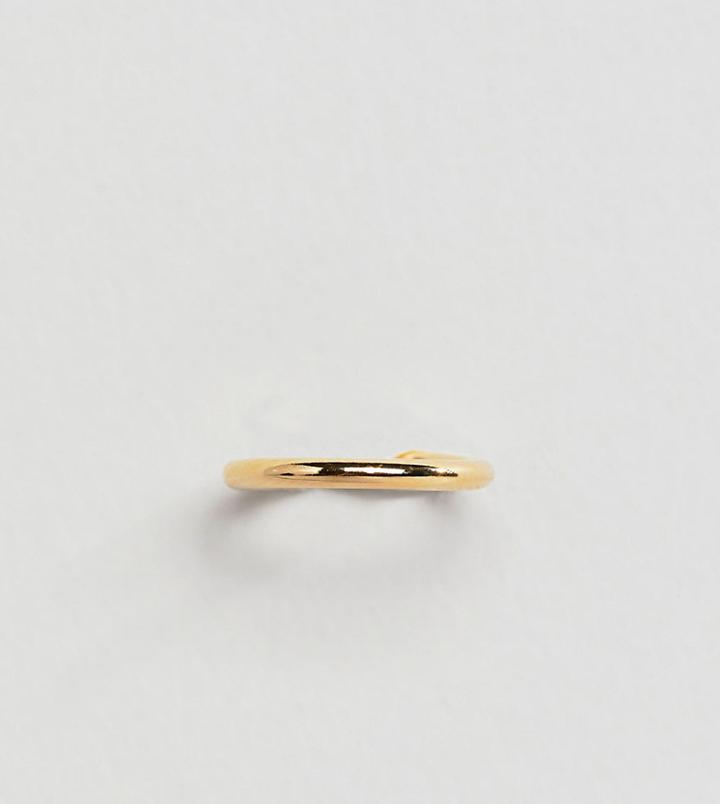 Astrid & Miyu 18k Gold Plated Ear Cuff - Gold