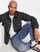 Stan Ray Cpo Wool Shirt In Gray-grey