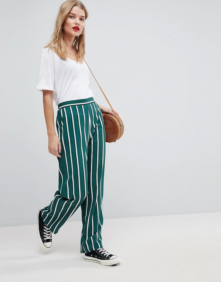 Asos Tailored Stripe Track Pant - Multi