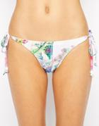 Talulah High Ropes Tie Side Bikini Bottom - Multi