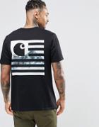 Carhartt Wip Mountain T-shirt With Back Print - Black