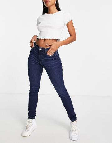 Gant Nella Indigo Skinny Jeans In Indigo-blues