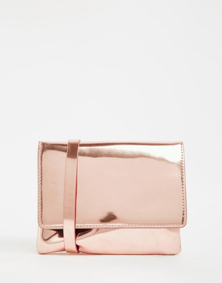 Monki Cross Body Bag - Rose Gold
