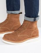 Aldo Waovia Nubuck Laceup Boots - Tan