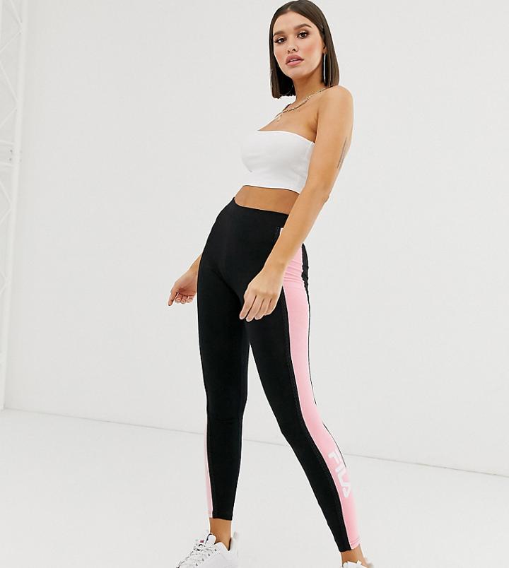Fila Leggings With Side Stripe-pink