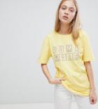 Puma Exclusive Oversized Organic Cotton Label T-shirt - Yellow