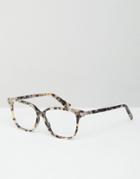 Marc Jacobs Tort Frame Clear Lens Glasses - Multi