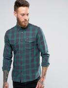 Wrangler Two Pocket Flap Shirt - Green