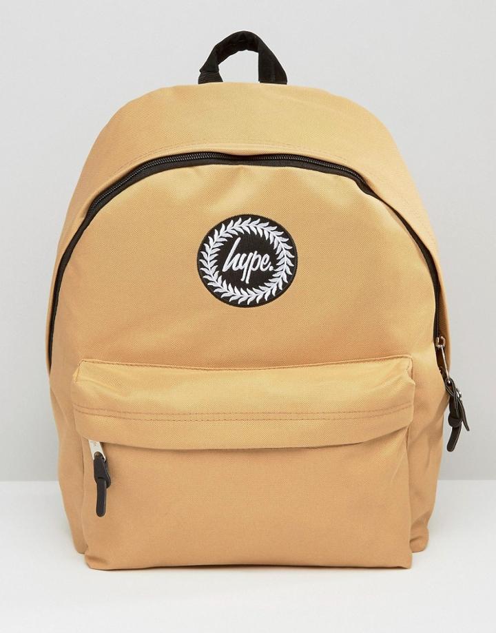 Hype Backpack In Stone - Beige