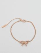 Olivia Burton Vintage Bow Chain Bracelet - Gold