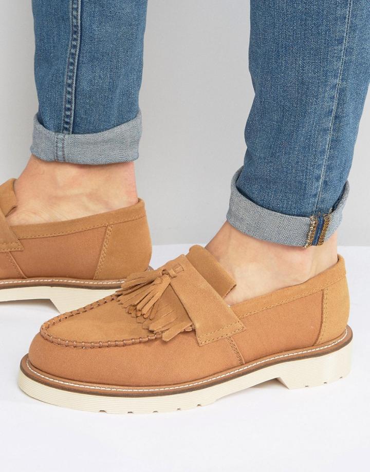 Dr Martens Windsor Adrian Tassel Loafers - Tan