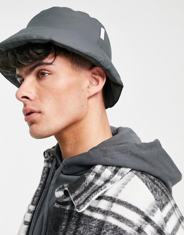Rains 2019 Padded Bucket Hat In Slate Gray
