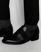 Aldo Ariecien Elasticated Leather Shoe - Navy